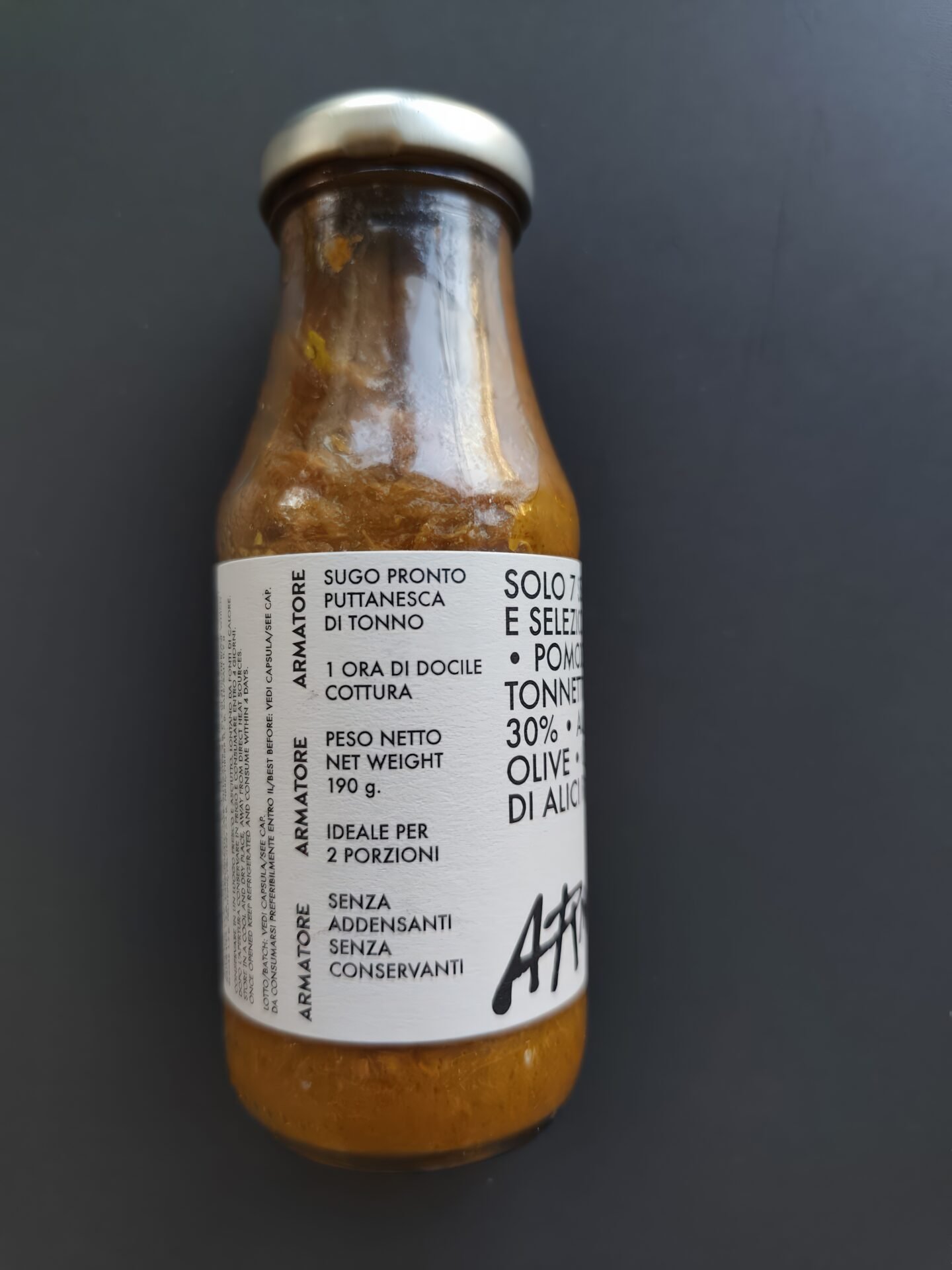 Sugo Puttanesca di Tonno