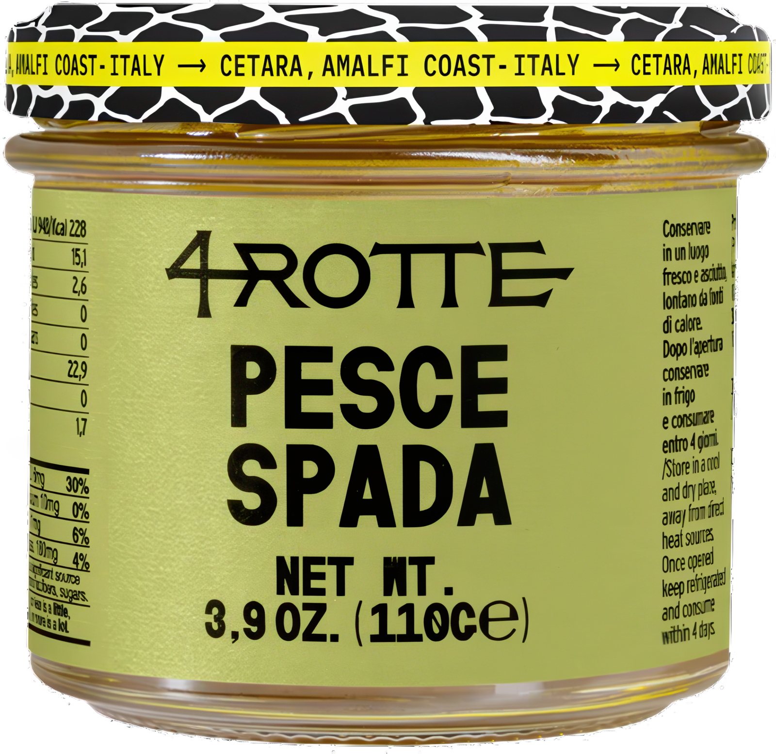 Pesce Spada in Olio di Oliva