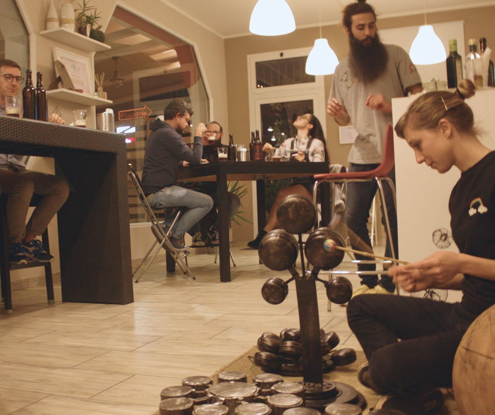 2018 serata "Degustazione & altri sensi" in collaborazione con micro birrificio Mezanino