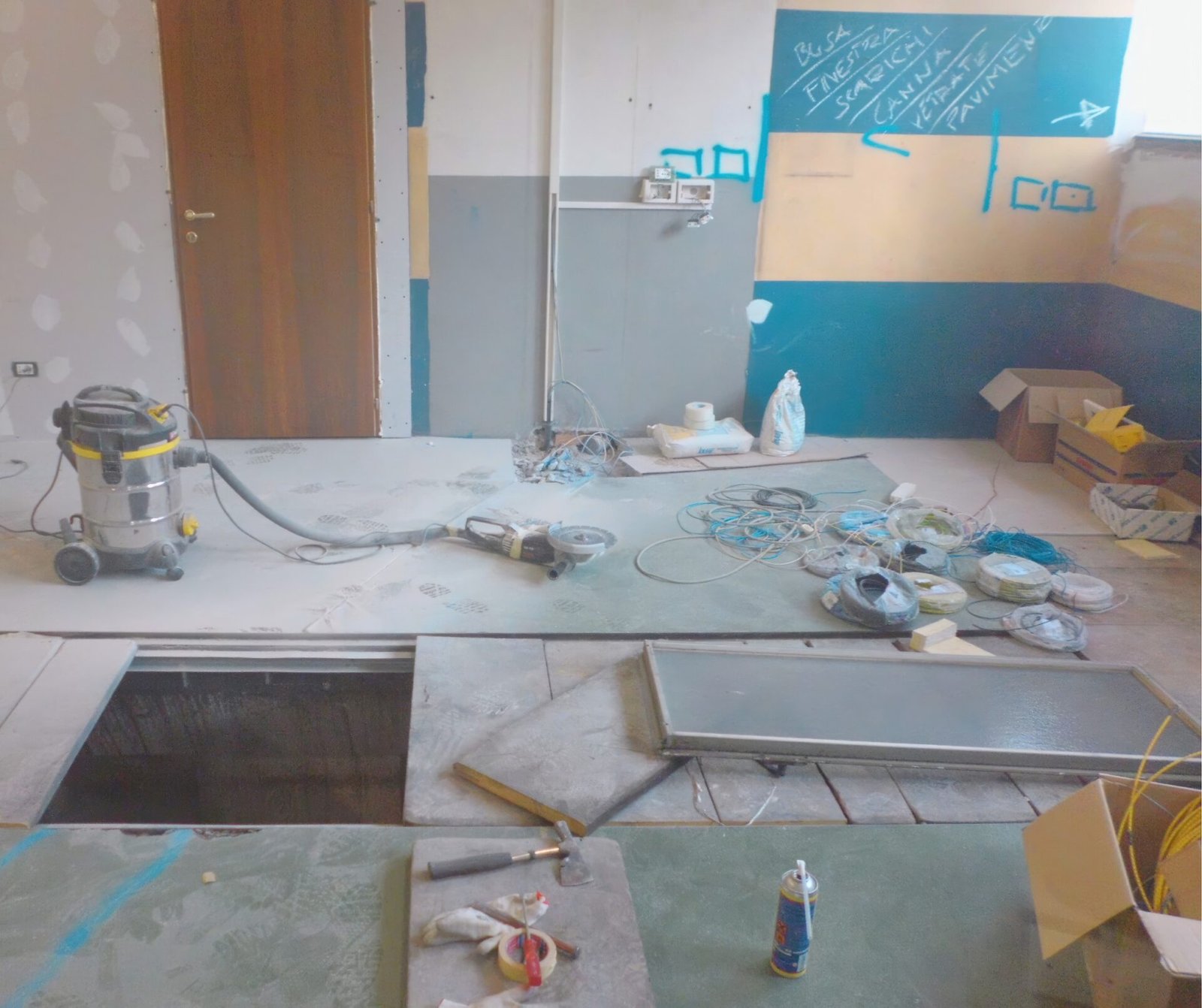 2012 trasformazione locali: da officina meccanica dismessa a laboratorio pizzeria