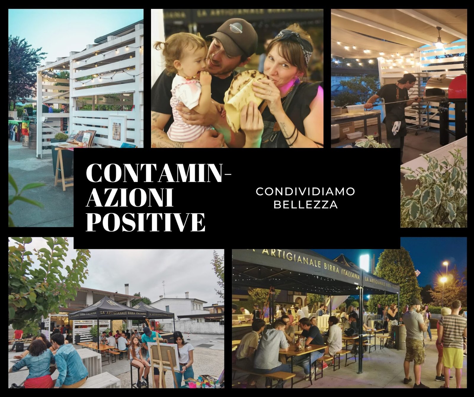 2022 CONTAMIN-AZIONI POSITIVE rassegna eventi artistici con postazione pizza in esterna